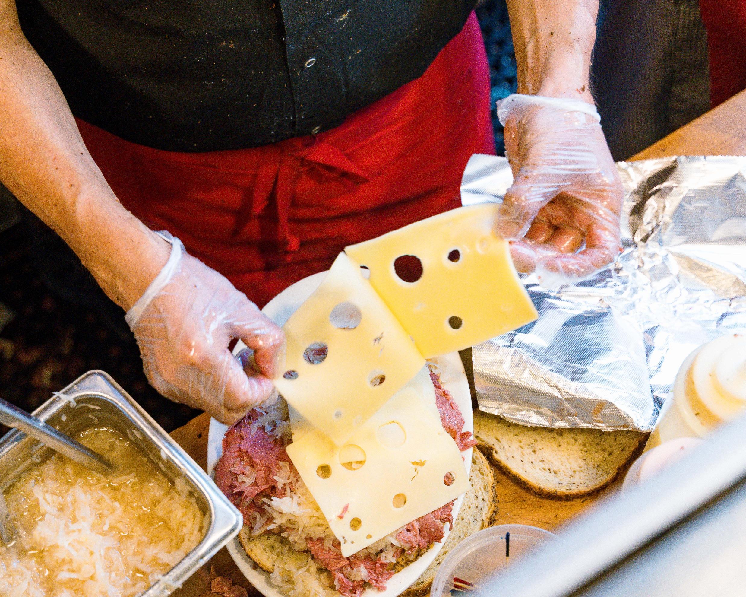 Open-Faced Reuben
